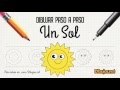 Cómo dibujar un sol