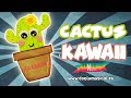 Cómo hacer un Cactus kawaii para decorar