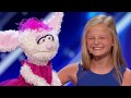 La niña ventrílocua arrasa en American's Got Talent