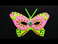 Máscara mariposa para Carnaval